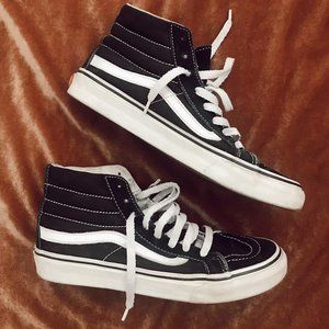 Classic suede high top vans